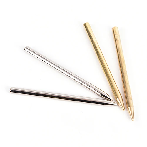 جديد 2 قطع paracord fids جلد خياطة النسيج الإبر الفولاذ الصلب/النحاس جديد 2 قطع paracord fids جلد خياطة النسيج الإبر الفولاذ الصلب/النحاس