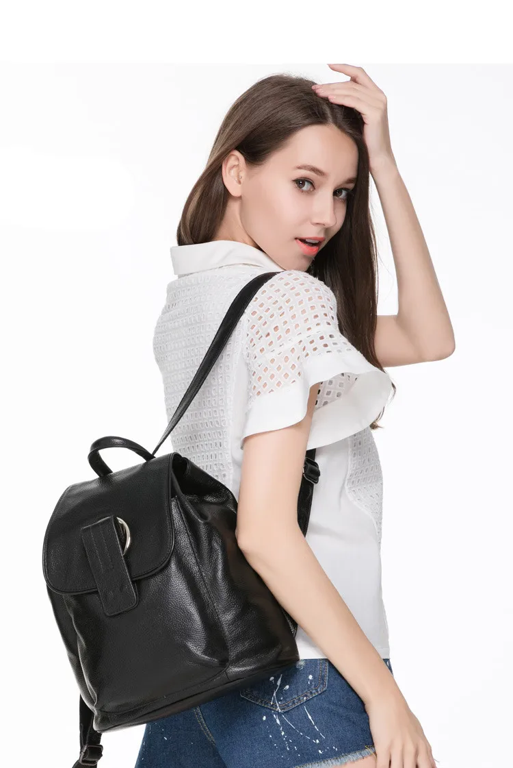 real cowskin women backpack (2)