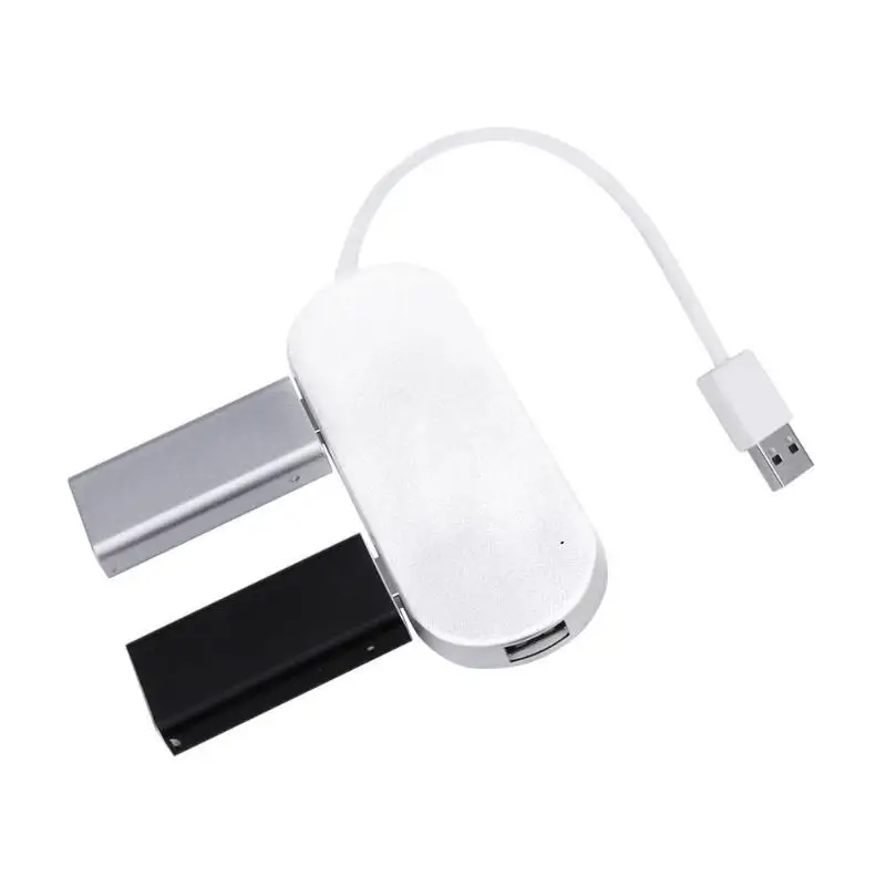 VODOOL CZH-H066 ультратонкий 4 порта USB 3,0 Портативный алюминиевый концентратор