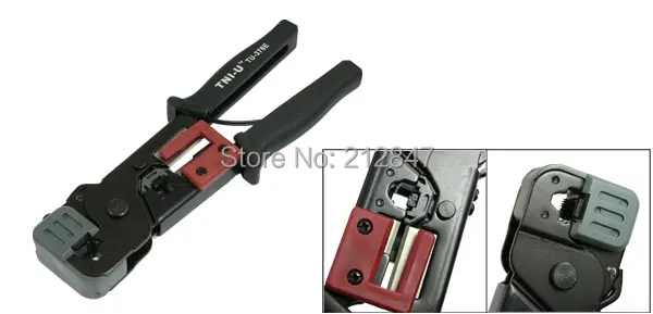 RJ45 RJ12 RJ11 8P 6P Plugs Crimping Stripping Network Cable