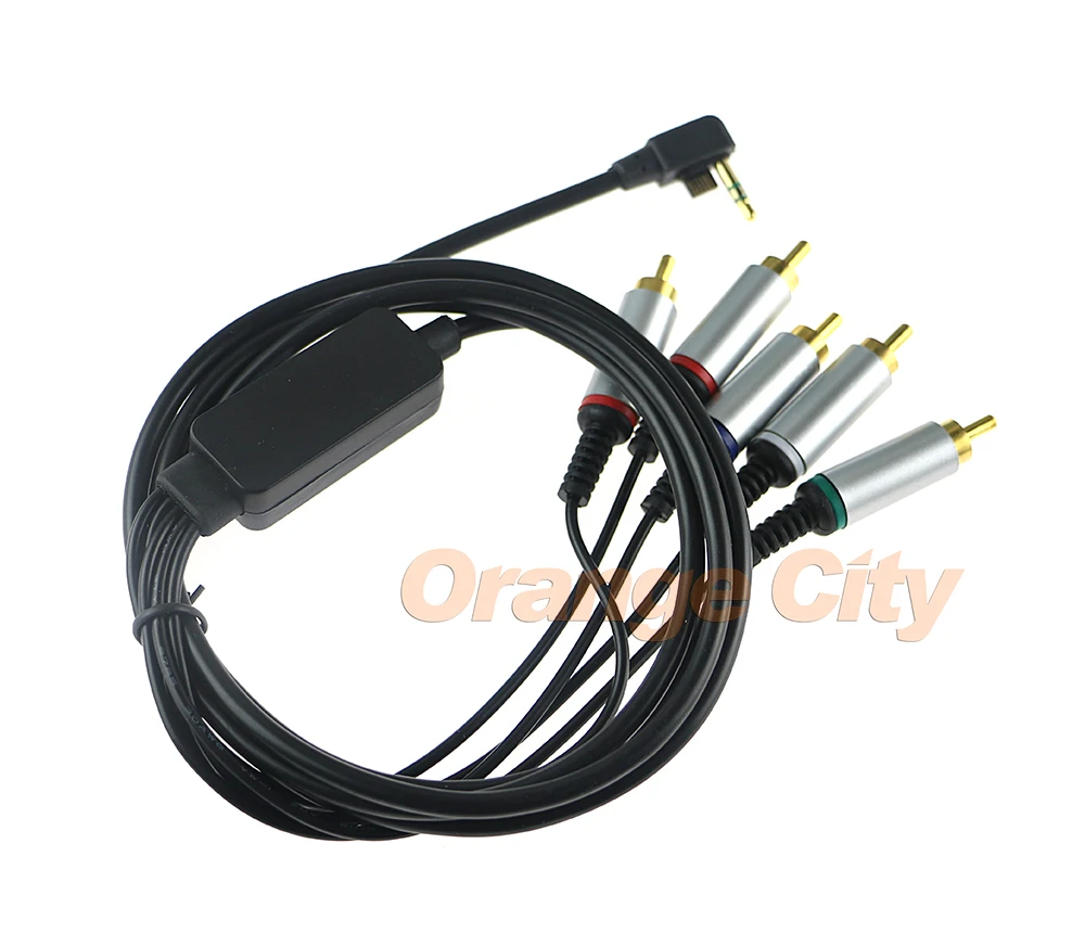 ChengChengDianWan 3 шт. оригинальный RCA TV видео шнур кабель для PSP 3000/2000 AV HD компонентный