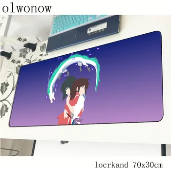 

Spirited Away pad mouse cheapest computer gamer mouse pad 70x30cm padmouse large mousepad ergonomic gadget office desk mats