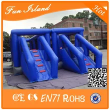 Популярная открытая площадка препятствий гигантская надувная спортивная игра для продажи