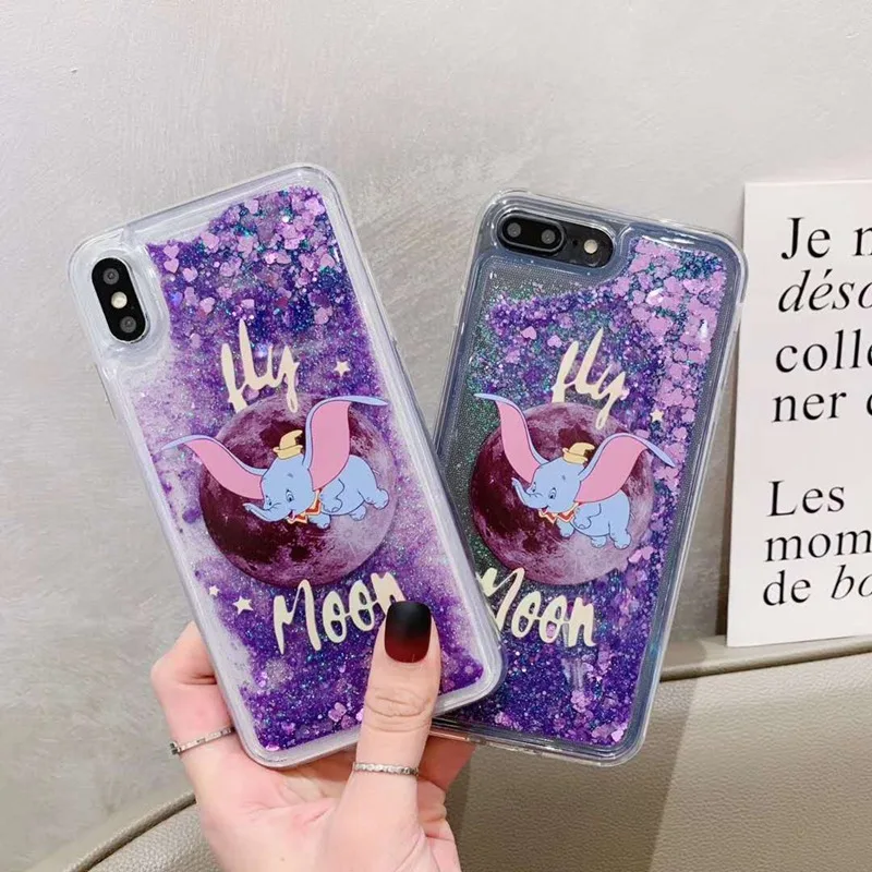 

Liquid Quicksand Case For Vivo Y91 Y91i Y95 Y85 Y79 Y75Y71 Y71i X27 V9 V7 Plus Soft Fly Moon Summer Patterned Phone Covers