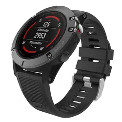 Quick fit 26 мм ремешок для Garmin Fenix 5X/Fenix 3 HR Смарт часы мягкий силиконовый замена Quick Release инструменты наращивания волос 9,11