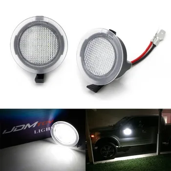 

2Pcs 9-16V LED Side Mirror Puddle Lights for Ford F150 Edge Explorer Kuga Expedition Taurus Lincoln Navigator Lincoln MKS Mark