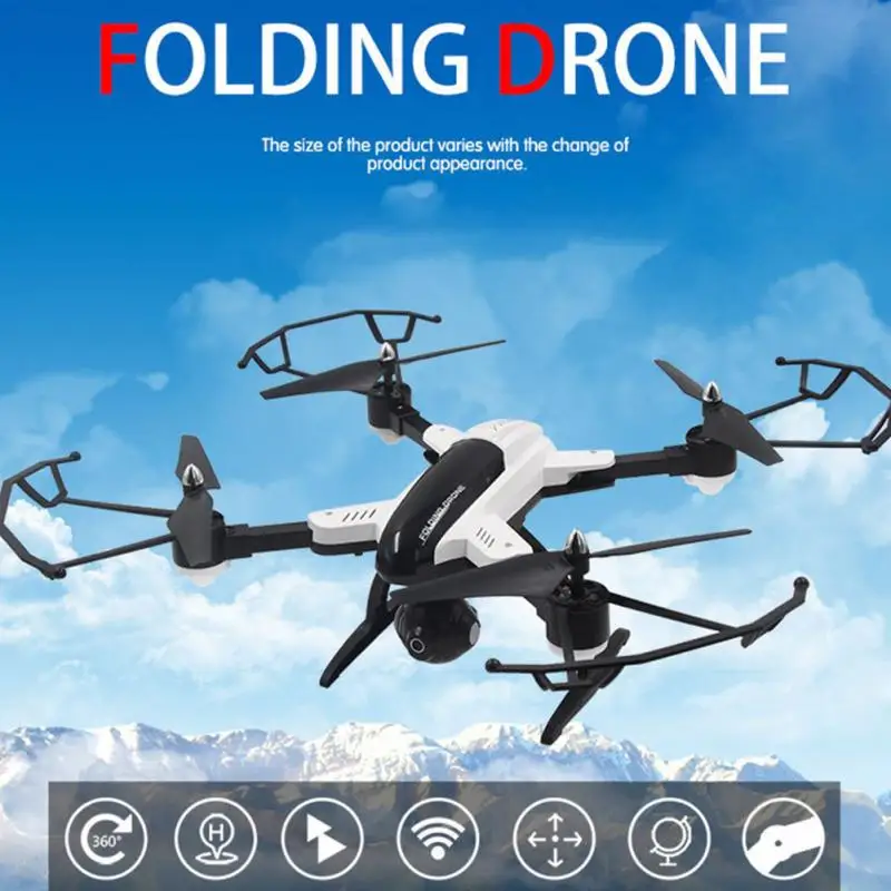 

Foldable 6-Axis 4Channel Hovering 0.3MP WIFI cameras RC Quadcopter Auto Return Gyro Automatic Set-high RC Helicopter
