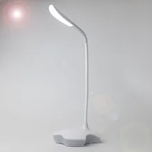Высокий класс LED Настольная лампа регулируемый свет Перезаряжаемые сенсорный ночник простой складной