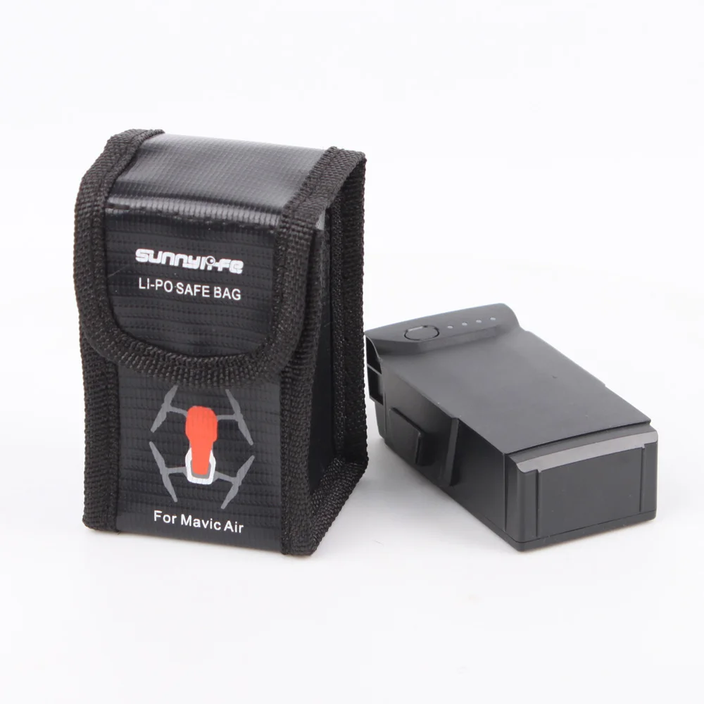 Батарея Защитная сумка для хранения LiPo безопасный взрывозащищенный чехол для DJI MAVIC AIR батареи Аксессуары