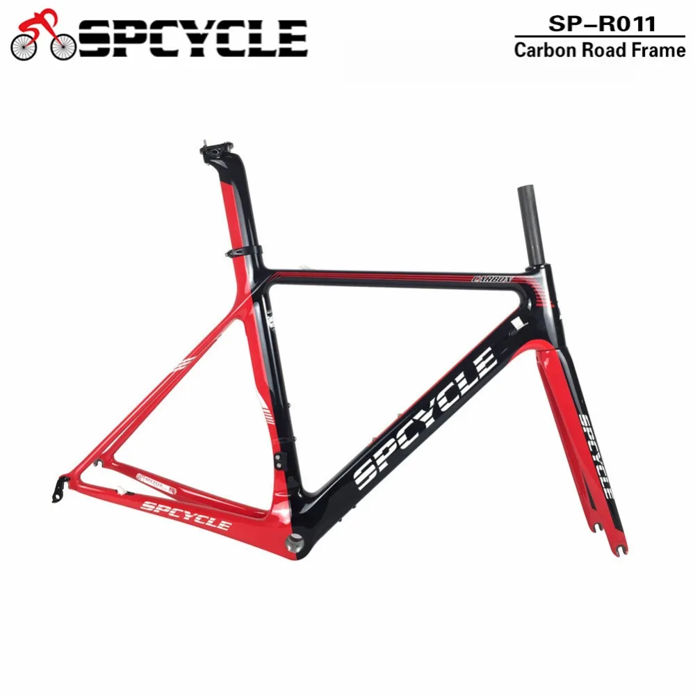 

Spcycle New BSA T1000 Full Carbon Road Bike Frame Di2 & Mechanical Racing Bicycle Carbon Frameset Size 49/51/54/56/58cm