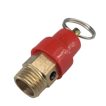 

1/4" BSP Male Thread 15KG 1.5MPA 218PSI Safety Release Valve Pressure Relief Regulator For Air Compressor