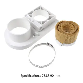 

1 Set 75/85/90mm Spindle Dust Shoe Cover Cleaner For CNC Router Collector Engraving Milling Machine Woodworking