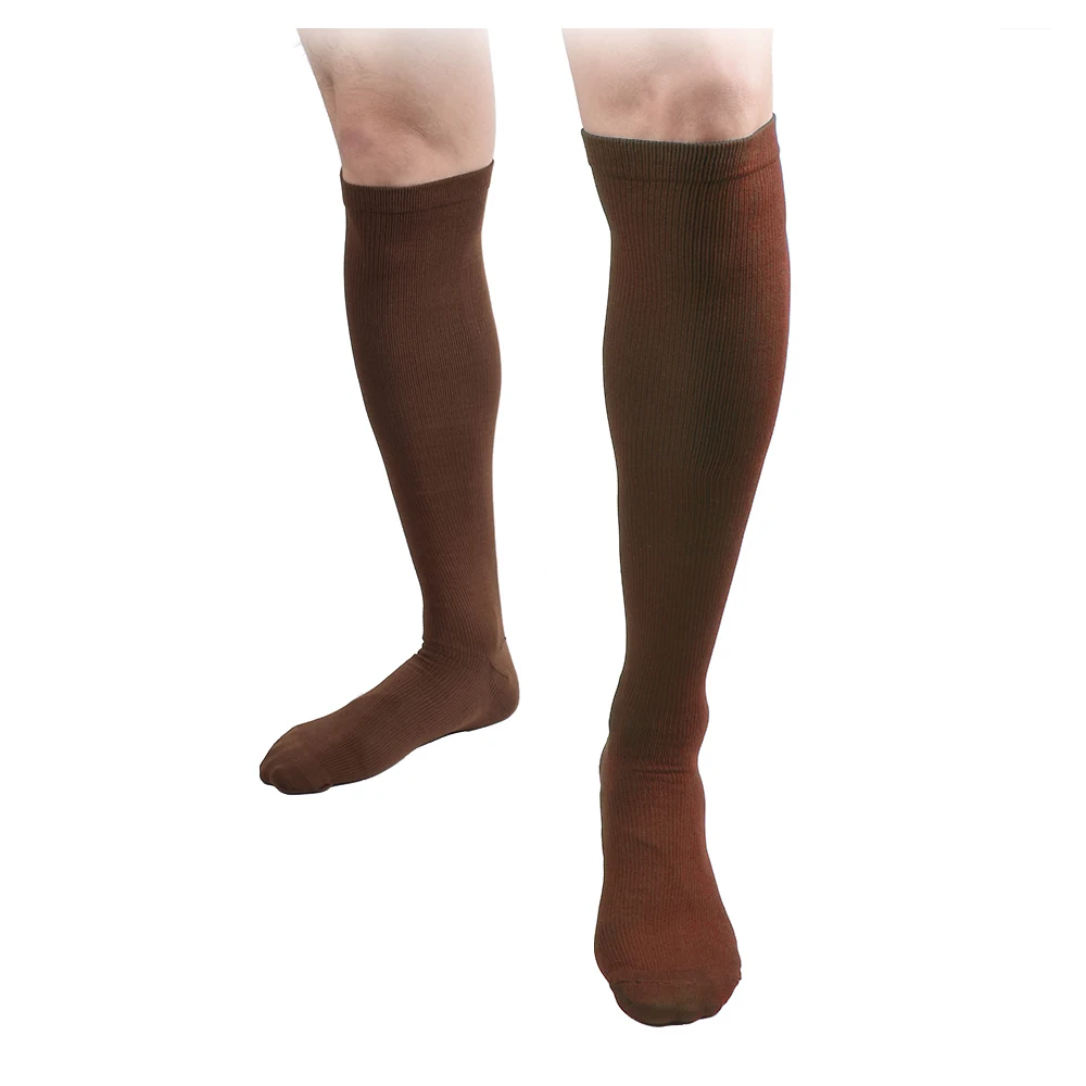 200 пара колена Компрессионные носки мужские Анти-усталость носки кровообращение удобные