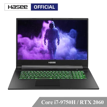 

Hasee G8-CT7NA Laptop for Gaming (Intel Core I7-9750H/RTX2060 6G GDDR6/8GB RAM/512G SSD 17.3" 144HZ 72% ntsc IPS)HASEE