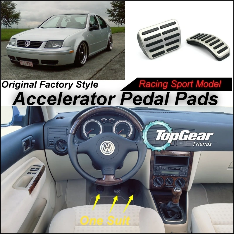 

Litanglee Car Accelerator Pedal Pad Cover of Original Factory Sport Racing Model Design For Volkswagen VW Bora 1j Tuning