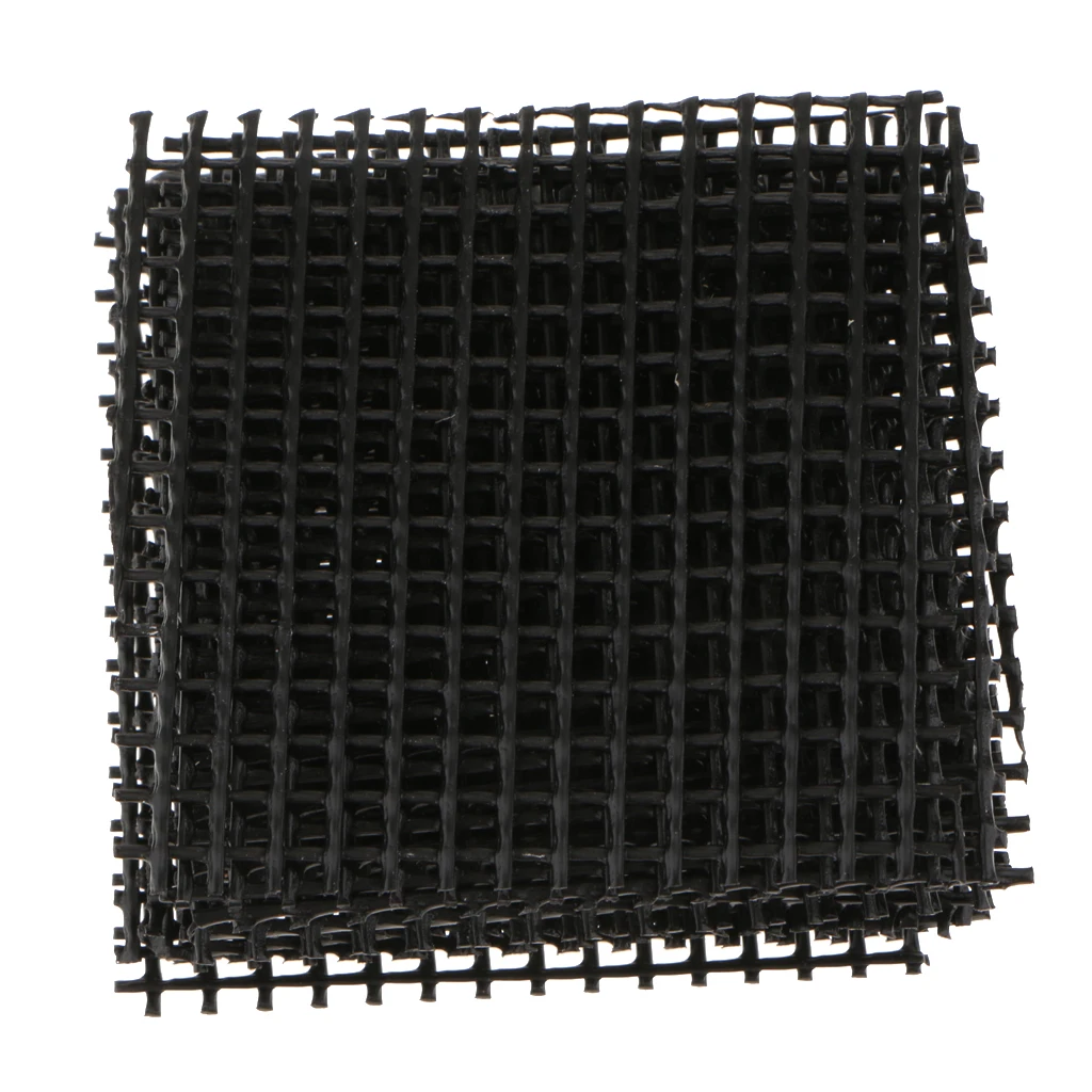 Pack of 20 Flowerpot Bottom Net Bonsai Mesh Sheet Plastic Drainage Net 4.5 & 5cm