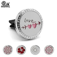 IKSNAIL, автомобильный освежитель воздуха, автомобильный Кондиционер, на выходе, парфюм, клипса, роскошный Алмазный эфирный масляный автомобильный парфюмерный диффузор