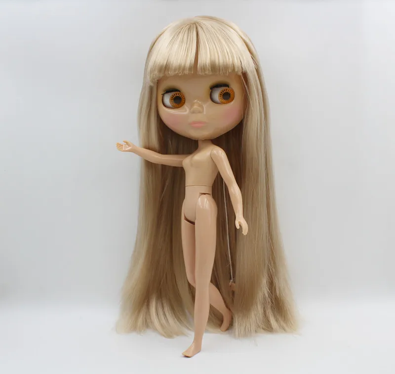 BJD шарнир RBL-511 DIY Обнаженная кукла Blyth подарок на день рождения для девочки 4 цвета большие глаза куклы с красивыми волосами милая игрушка