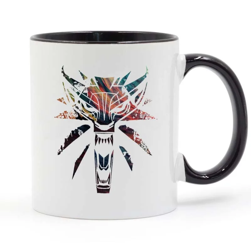 

The Witcher Wild Hunt Mug Coffee Milk Ceramic Cup Creative DIY Gifts Home Decor Mugs 11oz T553