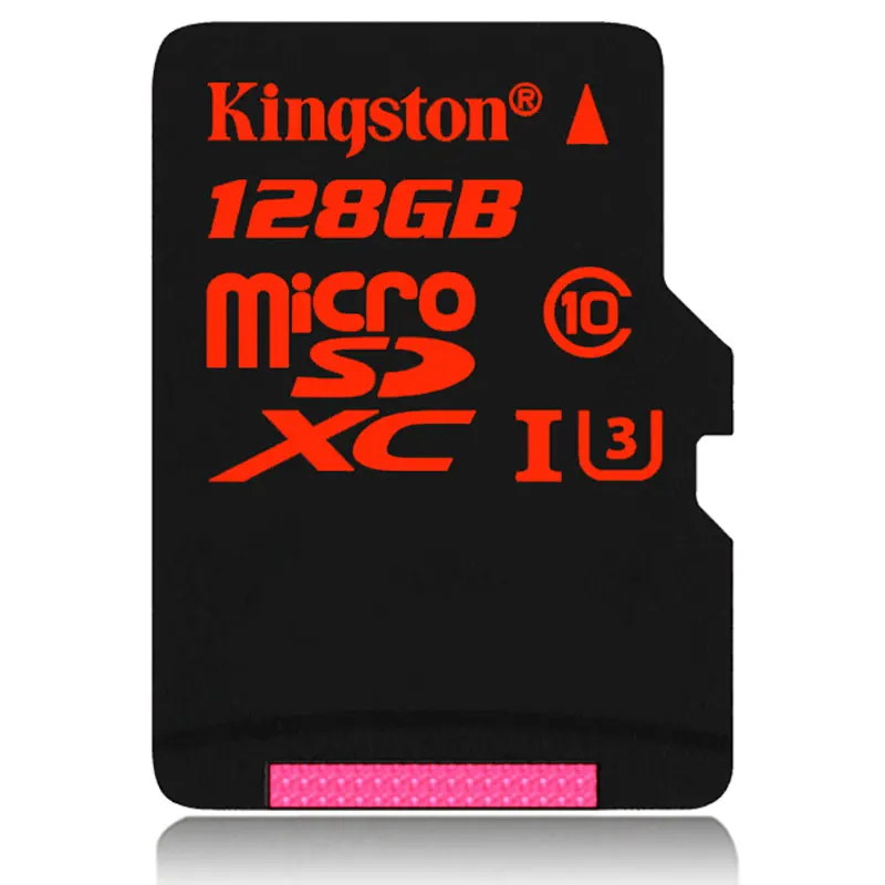 Kingston micro SD 32 Гб 64 Гб 128 Гб HD память MicroSD тахограф Экшн-камера беспилотный монитор TF карты для UAV GoPro камера карта