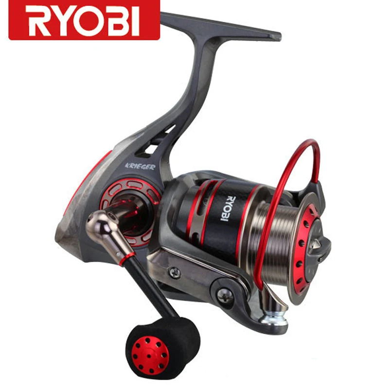 RYOBI Kriger 1000 4000 Series Fishing Reel Front Drag Bait Casting