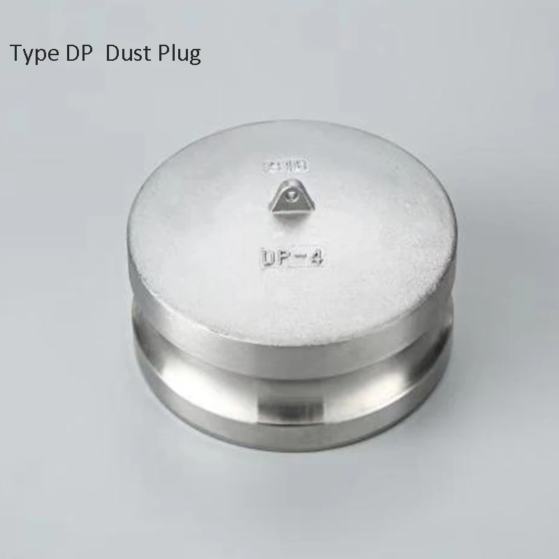 

Type DP 2.5",3", 4" Stianless Steel Quick Disconnect Coupling Camlock Coupling Dust Plugs For Hose Pumps Home