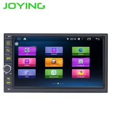 Joying Quad Core 7 “1024*600 2 Din Android 6.0 Car Radio Audio Stereo Support GPS TV 3G WiFi Universal GPS Navigation Head Unit