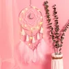 LED Lamp Flying Wind Chimes Lighting Dream Catcher Handmade Gifts Dreamcatcher Feather Pendant Romantic Creative Wall Hanging ► Photo 2/6