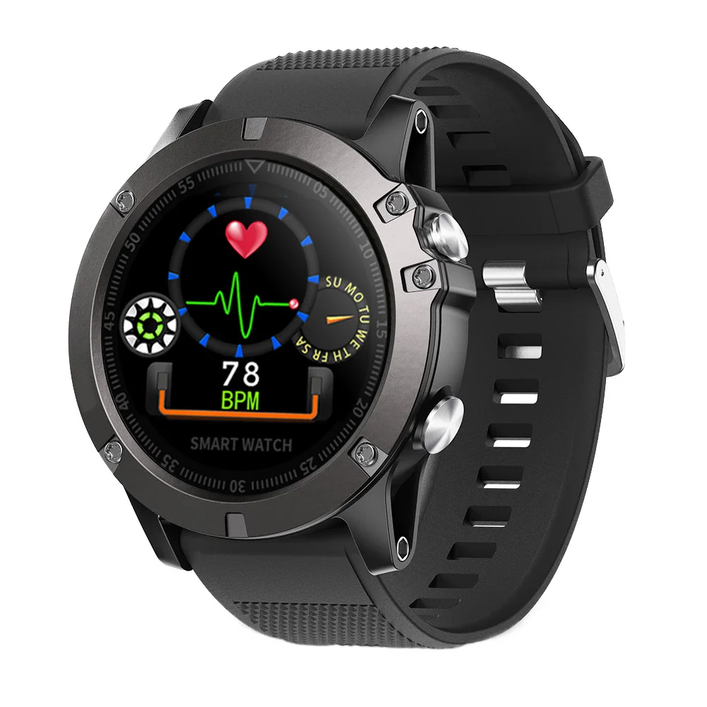 

SW002 Smart Watch Multifunctional TPU Band Color Screen Message Remind Sports Bluetooth Alarm Heart Rate Monitor Pedometer