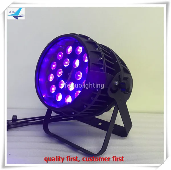 E-8lot Led Stage Par 64 Lighting 18x18 Dmx rgbwa uv Outdoor 18*18w Zoom | Лампы и освещение