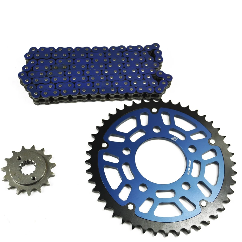 LOPOR Motorcycle 525 O-ring Chain Set Front & Rear Sprocket For Honda VLX600 1990 VRX400 VLX400 VT600 C Shadow PC16 1990-1998