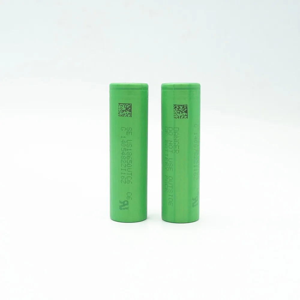 2 шт. для sony US18650VTC6 VTC6 3120 мАч 30A IMR 18650 аккумуляторная батарея с Nitecore I2 XTAR VC2 зарядное устройство ЖК-зарядное устройство