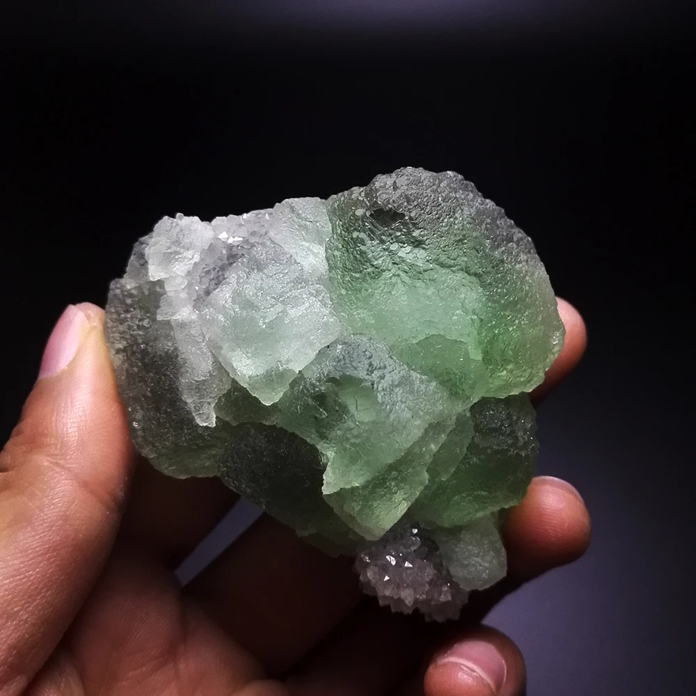 

NATURAL Stones and Minerals GREEN Fluorite White fluorite quartz crystal RARE ORE UNIQUE SPECIMENS Y4-7