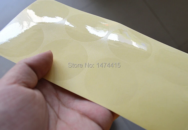 

1.6cm/2.5cm/5cm Round transparent label stickers clear PVC sealing round transparent stickers Sealing Label DIY Gift Stickers