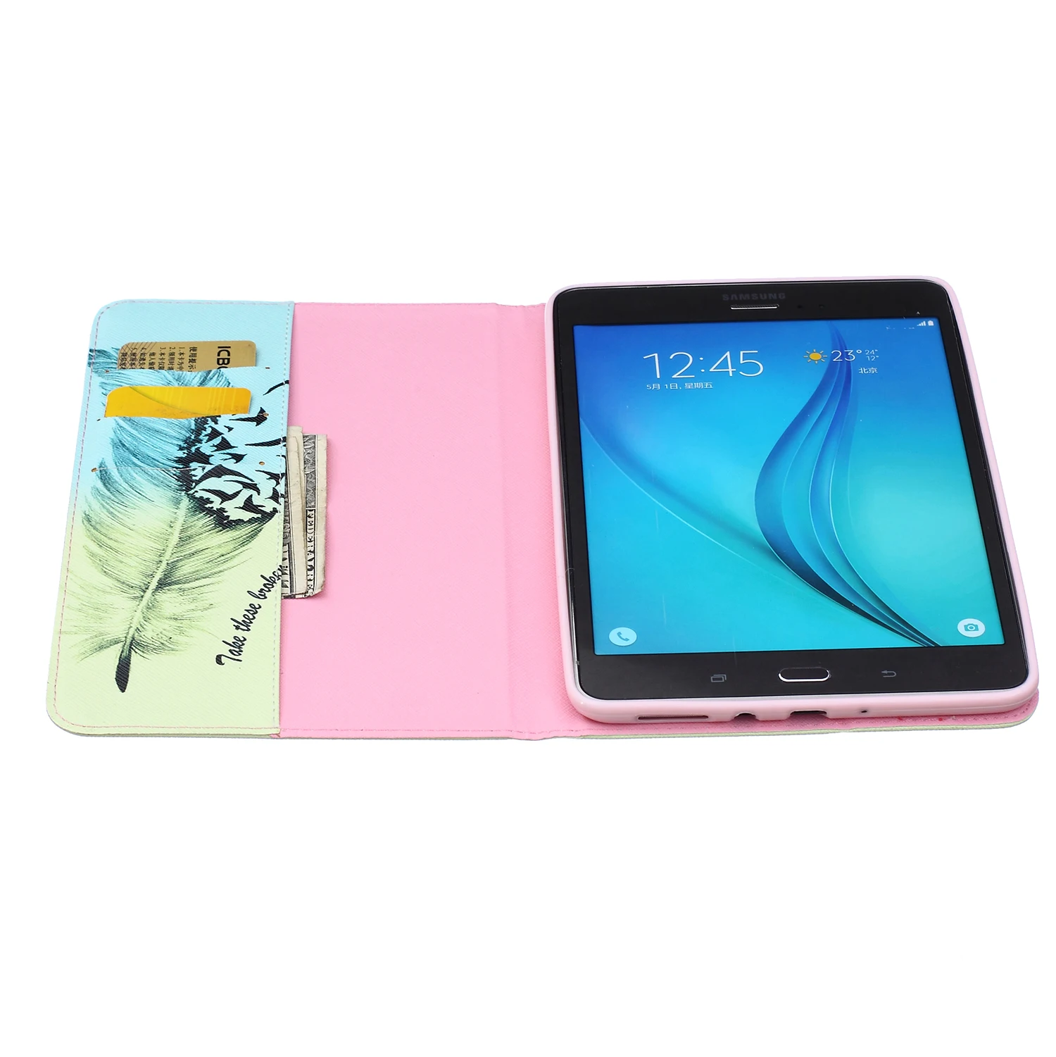 1X Front Protector Protection Cover For Samsung Galaxy Tab A 8.0 T350 T351 OS 