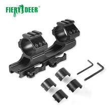 Fiery Deer быстросъемное консольное сверхмощное крепление для прицела 30 мм/" двойное кольцо с плоским верхом прицел крепление пикатинная рельсовая Охота