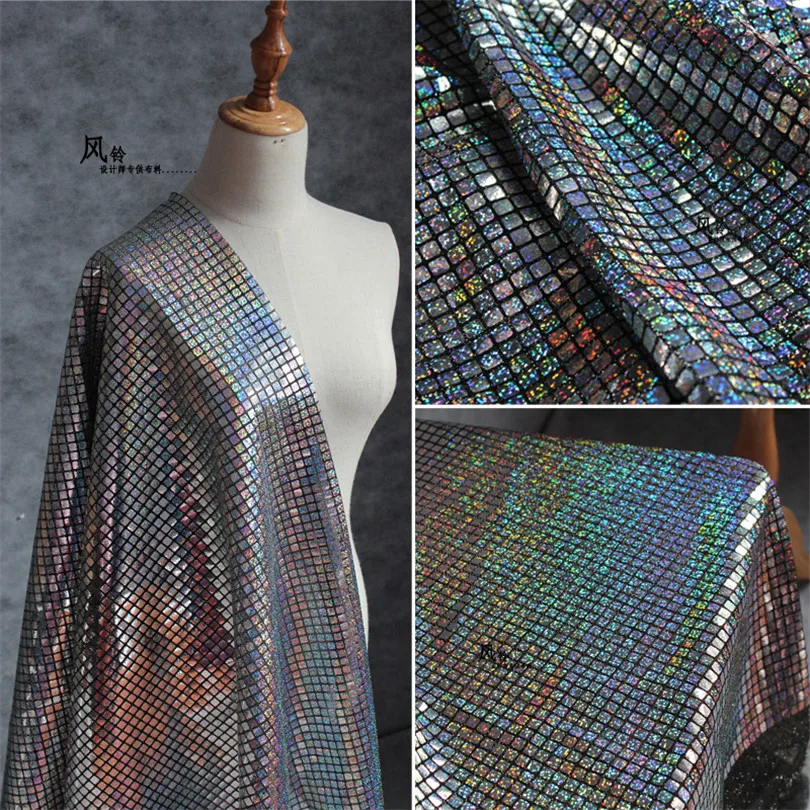 

Flash super transparent encryption soft lace wedding gauze dress DIY fabrics