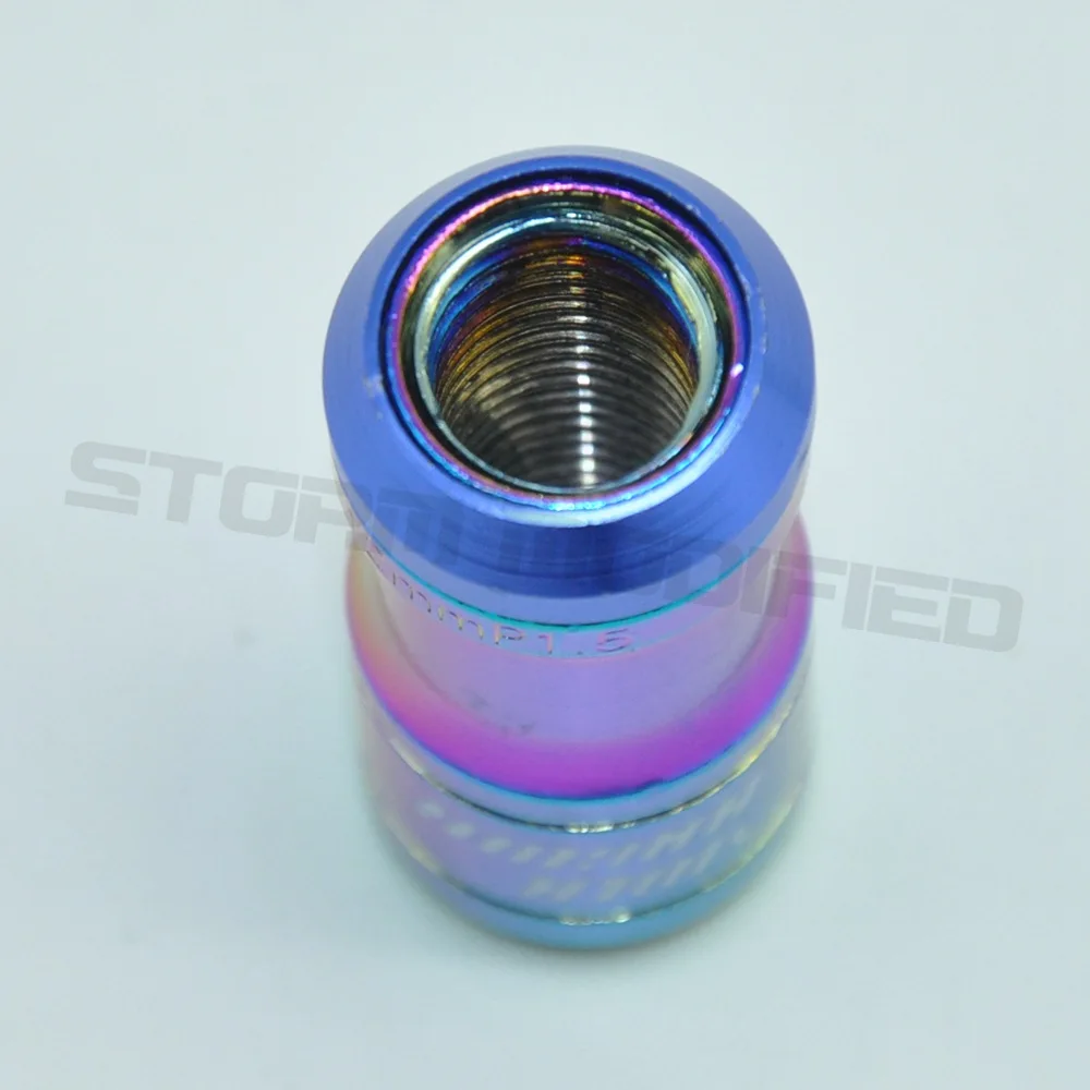 SuTong 20 шт. набор гаек для гоночной формулы Volk RAYS M12x1.5 L = 45 мм Neo Chrome|Гайки и болты| |