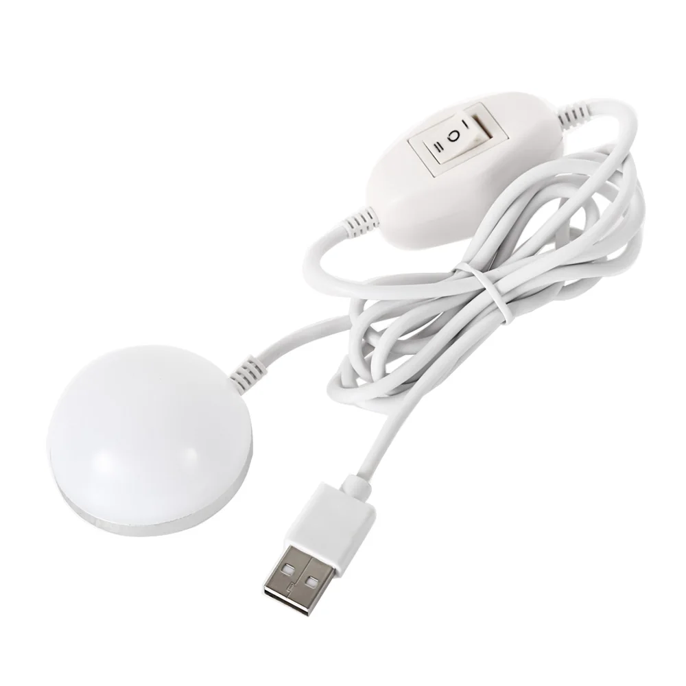 Portable USB Powered LED Night Light Desk Book Reading Ceiling Lamp for