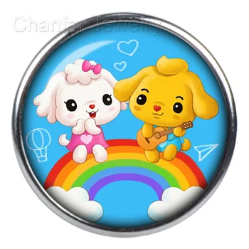 

kids rainbow snap button for DIY snap button bracelet