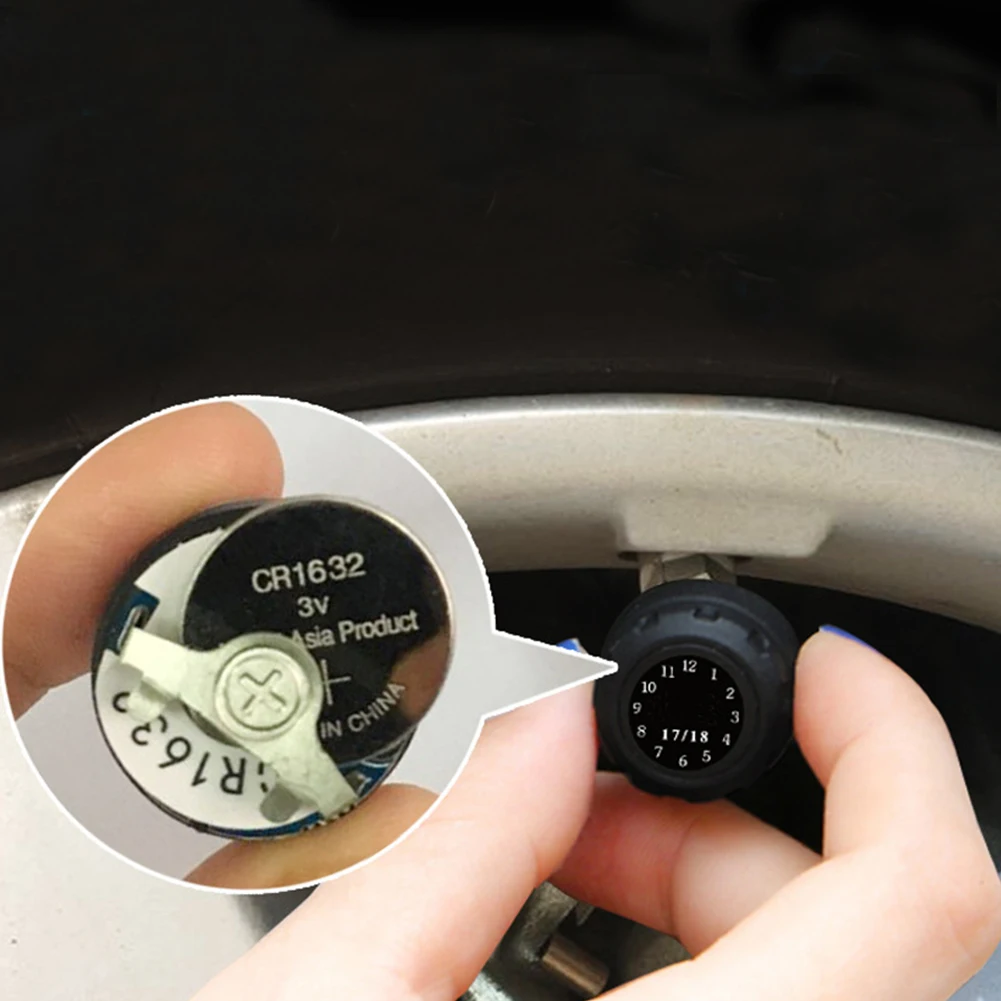 Солнечный беспроводной TPMS автомобильных шин давление ЖК дисплей Мониторы