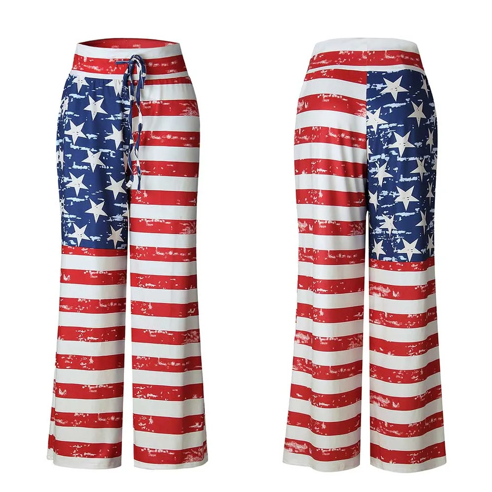 Stripes Pants USA Independence Day 