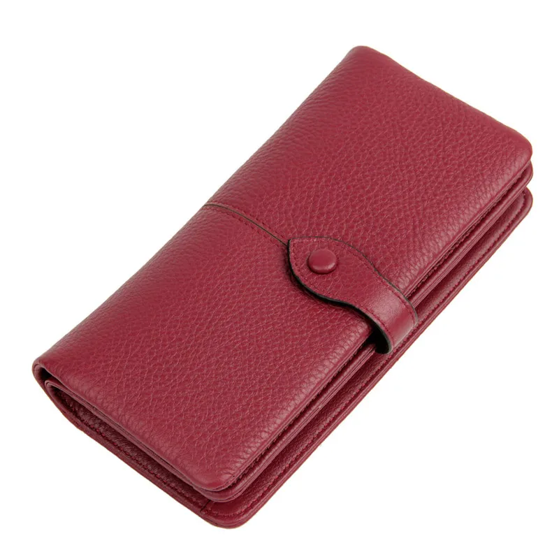 

Senorita Fashion Women Wallets Long Genuine Leather Lady Clutch Purse Large Capacity Female Hasp Wallet