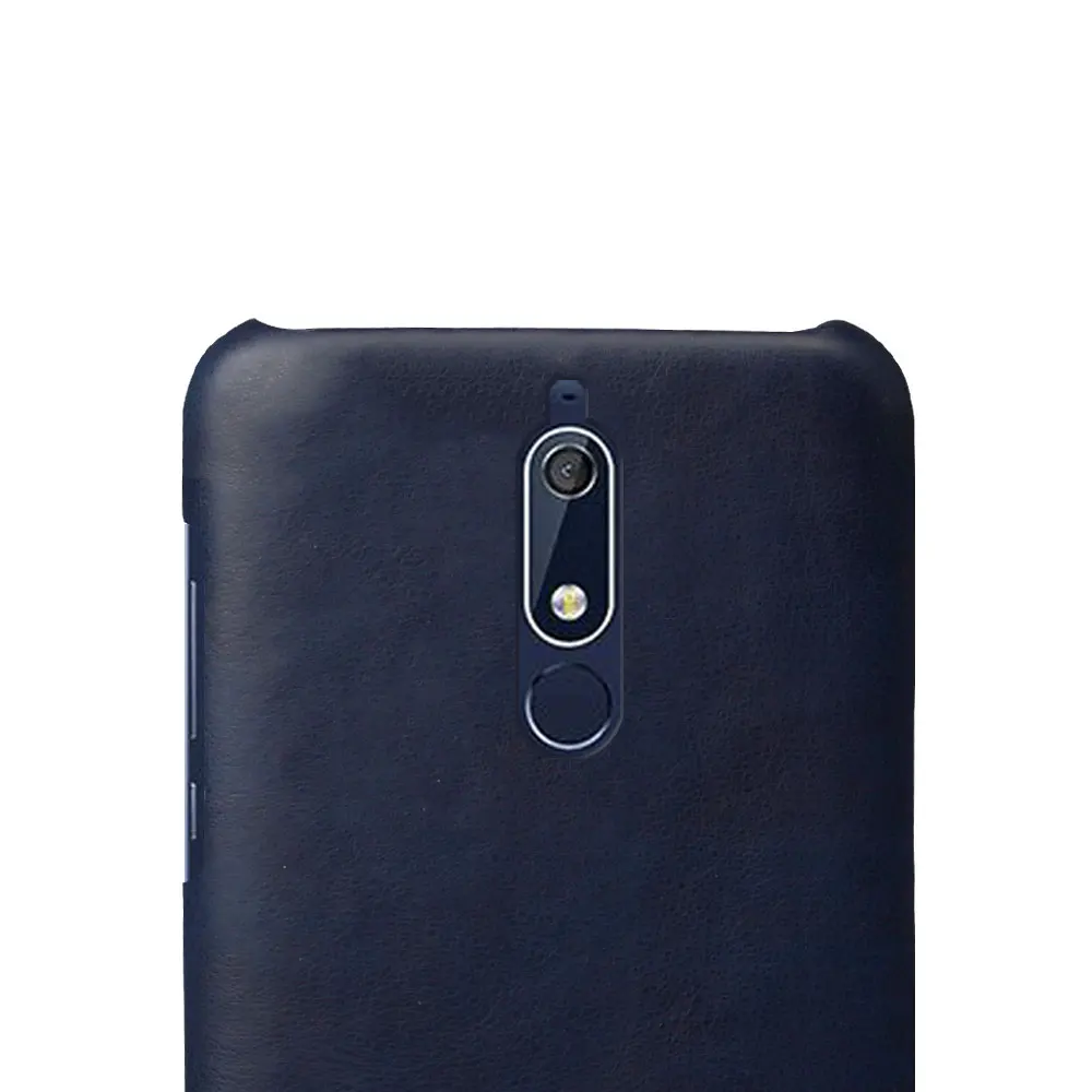 For Nokia 5.1 Case 6 Colors Available Phone Cases For Nokia 5.1 Black Brown Leather Case For Nokia5.1 Back Covers Coque DropShip (18)