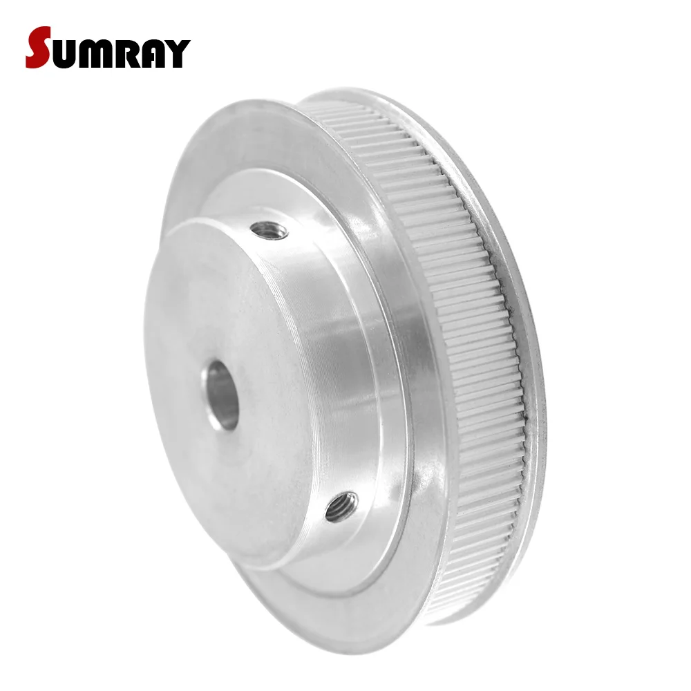 HTD-8M Timing Pulley 18 Teeth Bore 8/10/12mm Synchronous Wheel for 3D Printer 