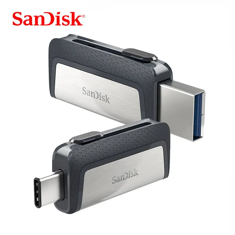 SanDisk USB Flash Drive 256 GB SDDDC2 Extreme Тип-C 128 GB 64 GB Dual OTG USB ключ 32 GB флэш-накопитель USB Memory Stick U диск 150 МБ/с