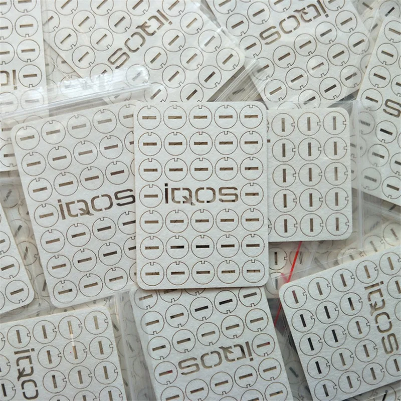 

32PCS/pack Clean Gasket For IQOS Repair Accessories Clean Tool Little Slice For IQOS 2.4 Plus Absorb Oil Gasket