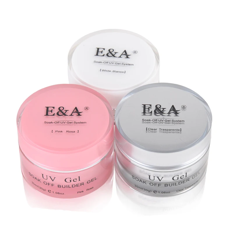 Профессиональный дневной гель EA для наращивания ногтей 30 г|gel nail kit uv|gel flashgel liner |