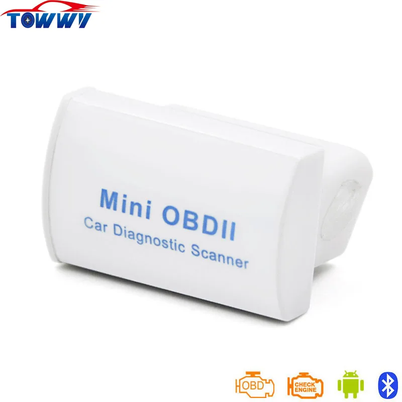 Super MINI ELM327 OBD2 Diagnostic Scanner With Bluetooth Latest V2 1 Works ON Android Torque PC