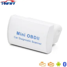 Super MINI ELM327 OBD2 Diagnostic Scanner With Bluetooth Latest V2.1 Works ON Android Torque/PC Three Colors Available